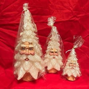 Santa Clause Christmas Tree Candles